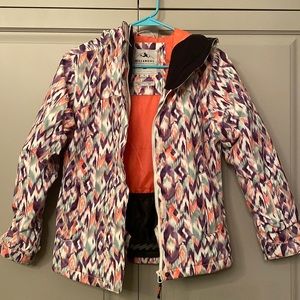 Billabong Girls Waterproof Jacket with hood